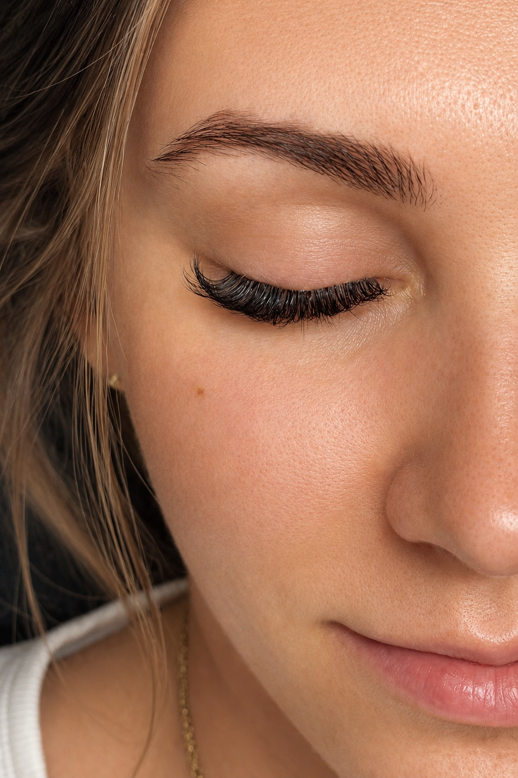 Elegante Soft-Volumen-Wimpern individuell angepasst
